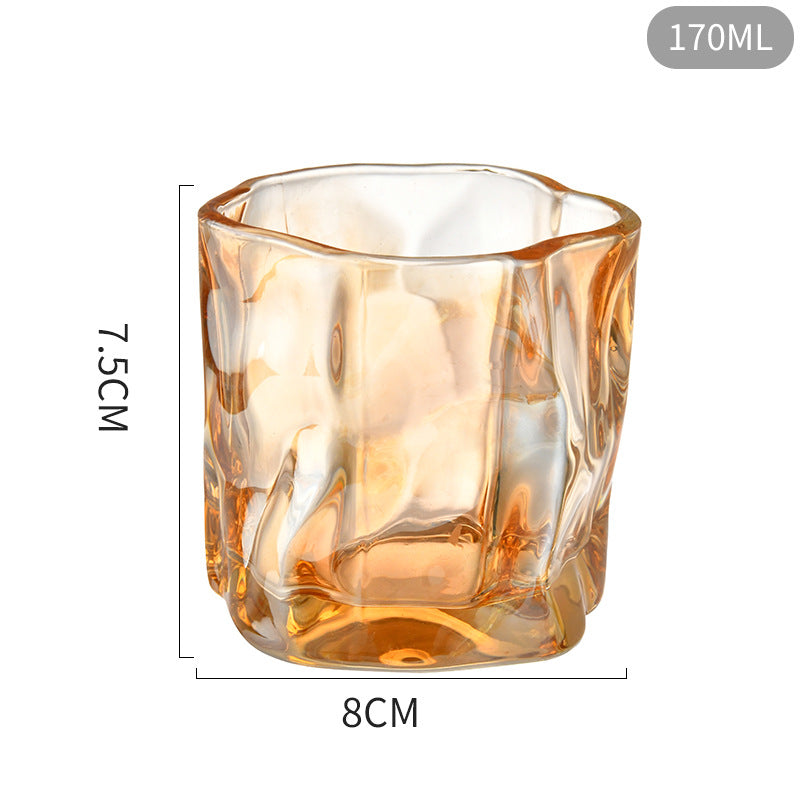 Heat-resistant glass tumbler 