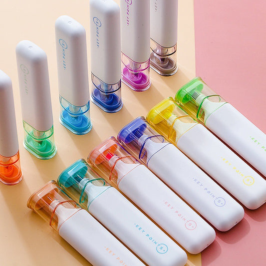 Soft tip highlighter set