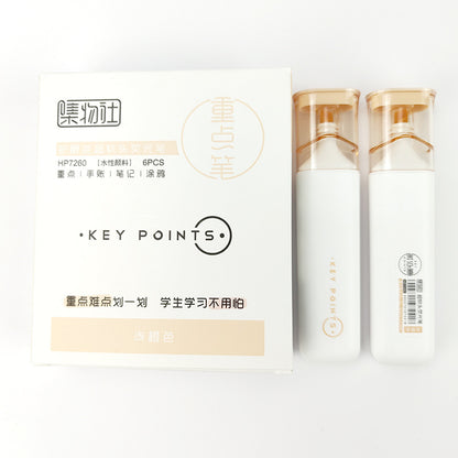 Soft tip highlighter set