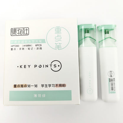 Soft tip highlighter set