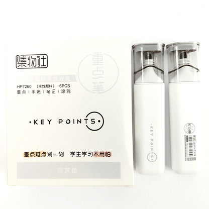 Black Soft tip highlighter set