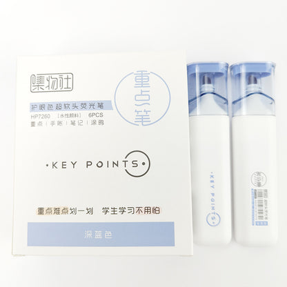 Soft tip highlighter set